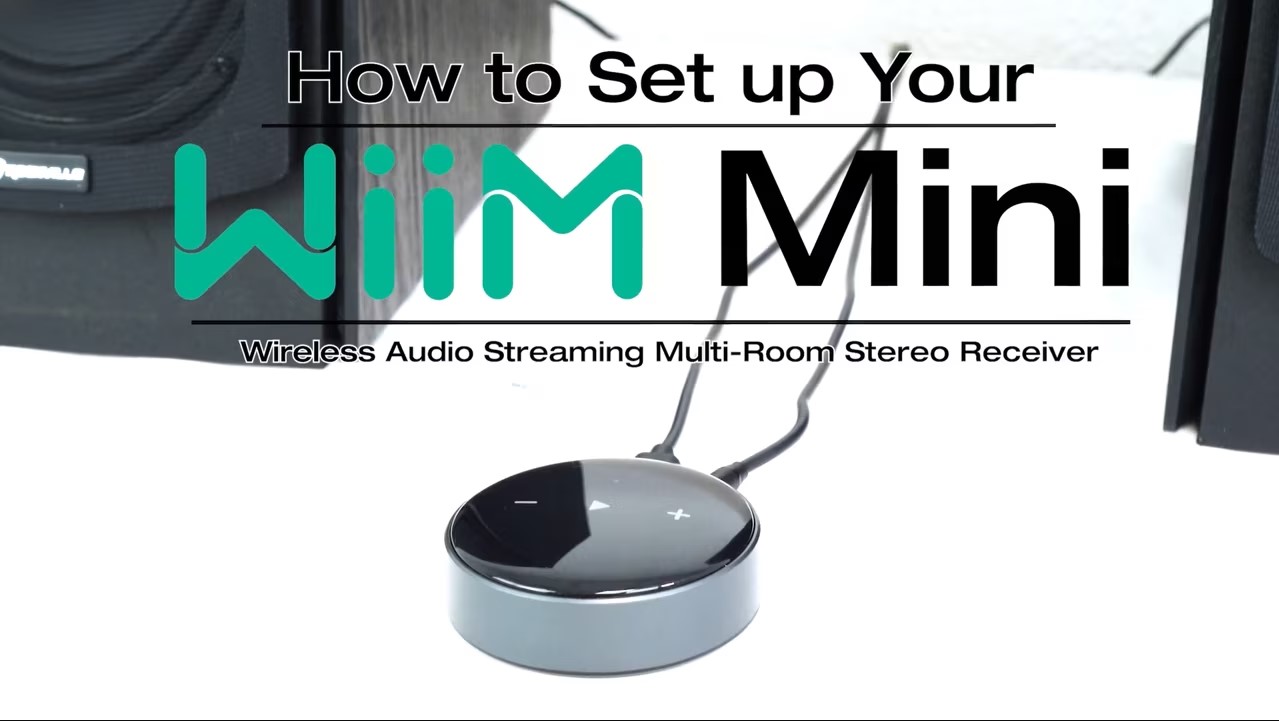 WiiM Mini Wifi Music Player Wireless Audio Streaming Multiroom